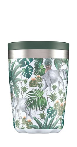 Chilly's Coffee Cup 340ml Tropical Elephant